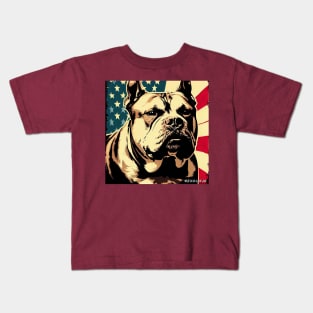 XL American Bully Pop Art Kids T-Shirt